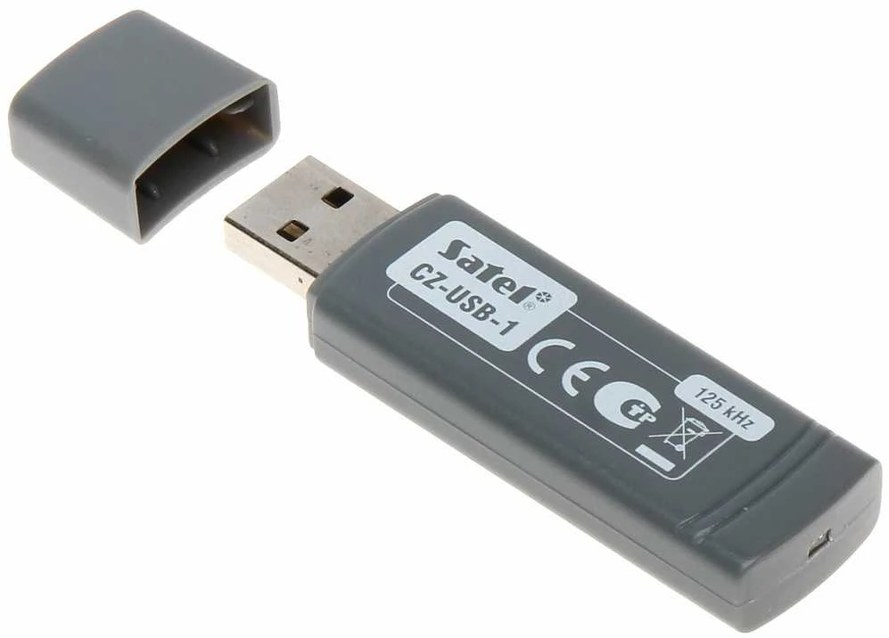 SAL BEKONTAKTIS SKAITYTUVAS CZ-USB-1 SATEL