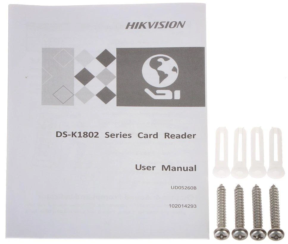 BEKONTAKTIS SKAITYTUVAS DS-K1802M Hikvision