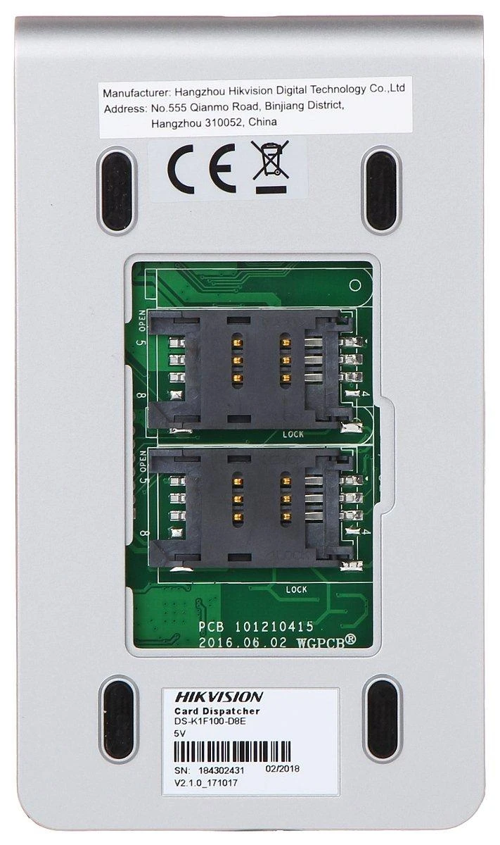Hikvision kortelių skaitytuvas DS-K1F100-D8E