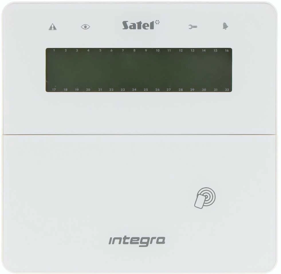 BELAIDĖ KLAVAITŪRA RFID INT-KWRL2-W ABAX/ABAX2 SATEL