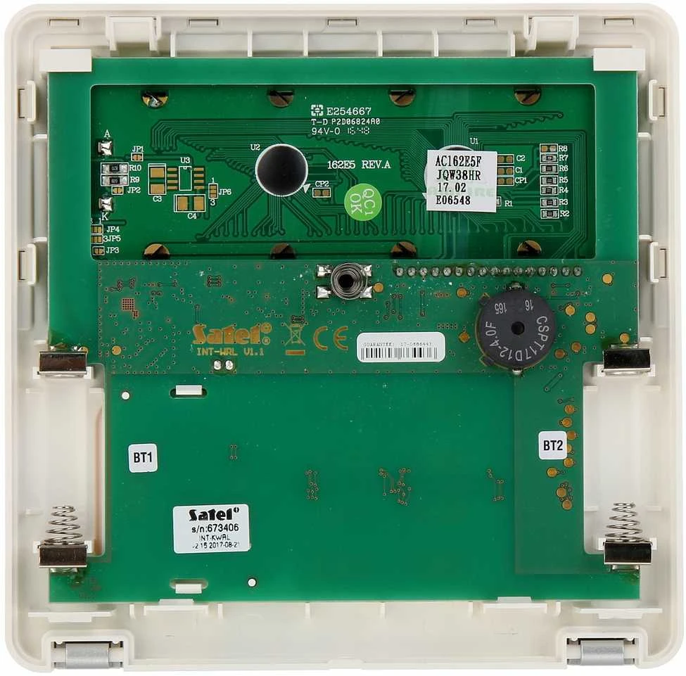 BELAIDĖ KLAVAITŪRA RFID INT-KWRL2-W ABAX/ABAX2 SATEL