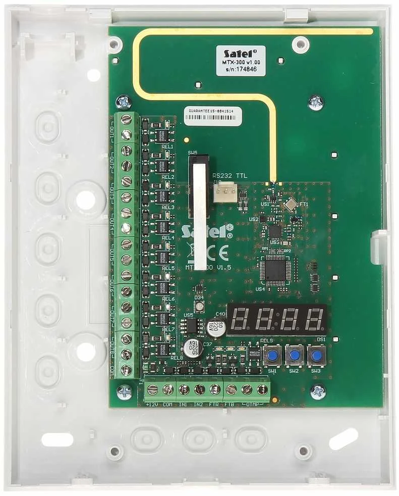 SAL BELAIDĖS SISTEMOS KONTROLERIS MTX-300 SATEL