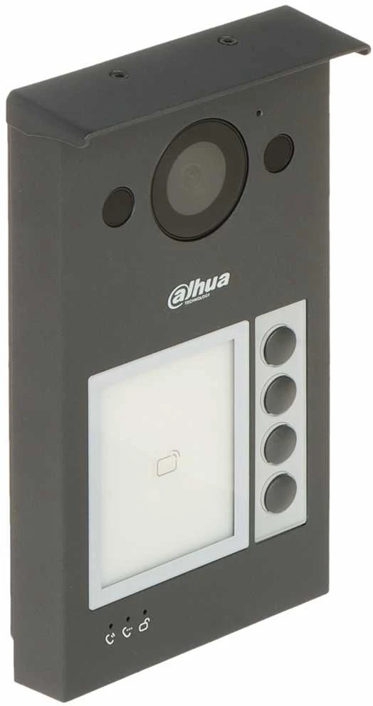 Dahua IP domofono kamera VTO3311Q-WP. 4 abonentai. 2MP 125°. Wi-Fi. SIP. IP65, IK08