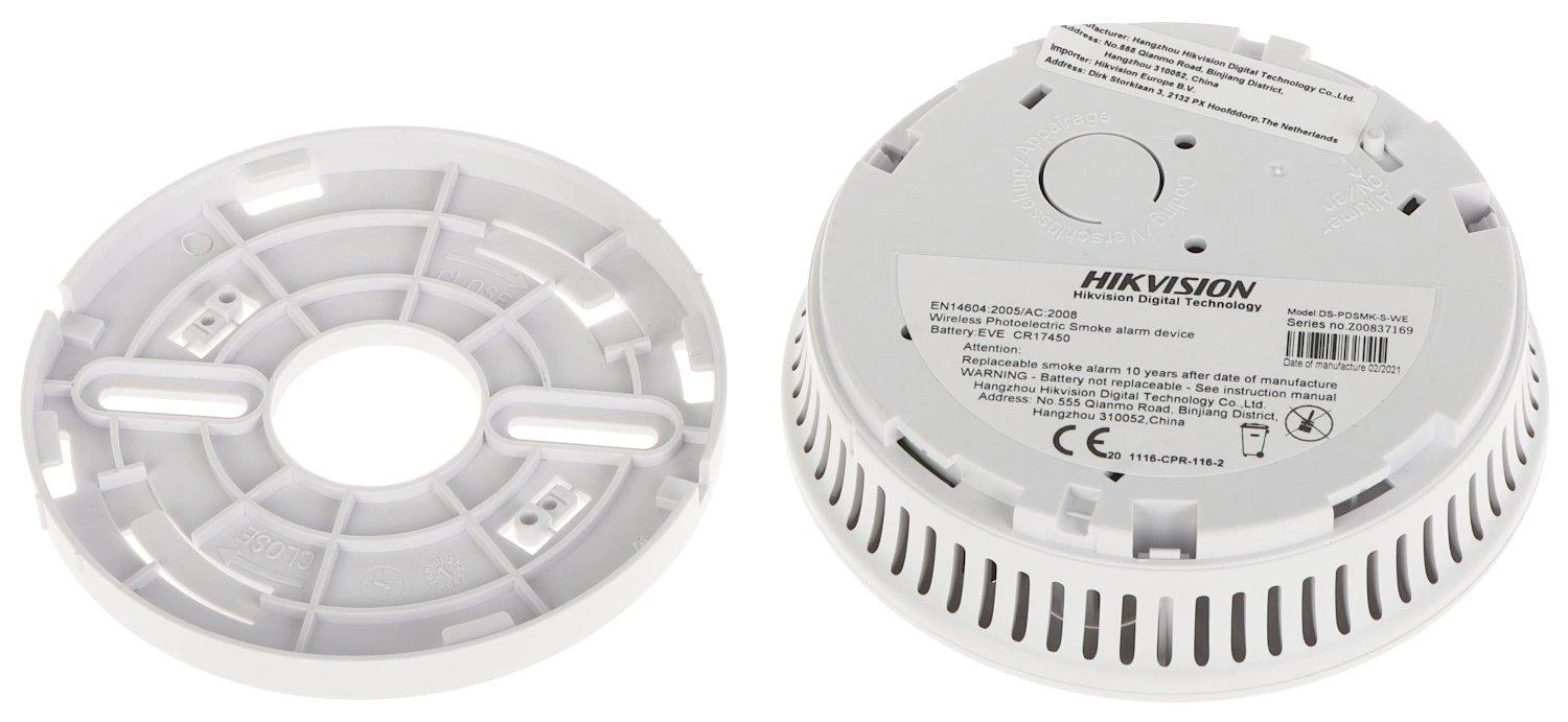 BELAIDIS DŪMŲ JUTIKLIS AX PRO DS-PDSMK-S-WE Hikvision
