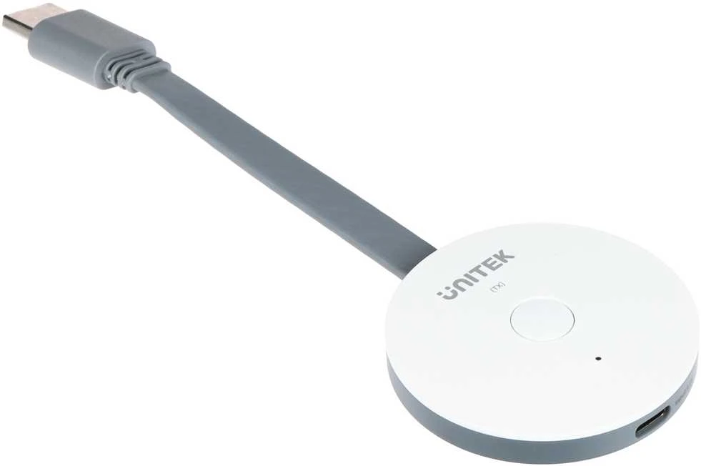 Unitek belaidžio HDMI siųstuvo ir imtuvo diapazonas iki 50m, balta