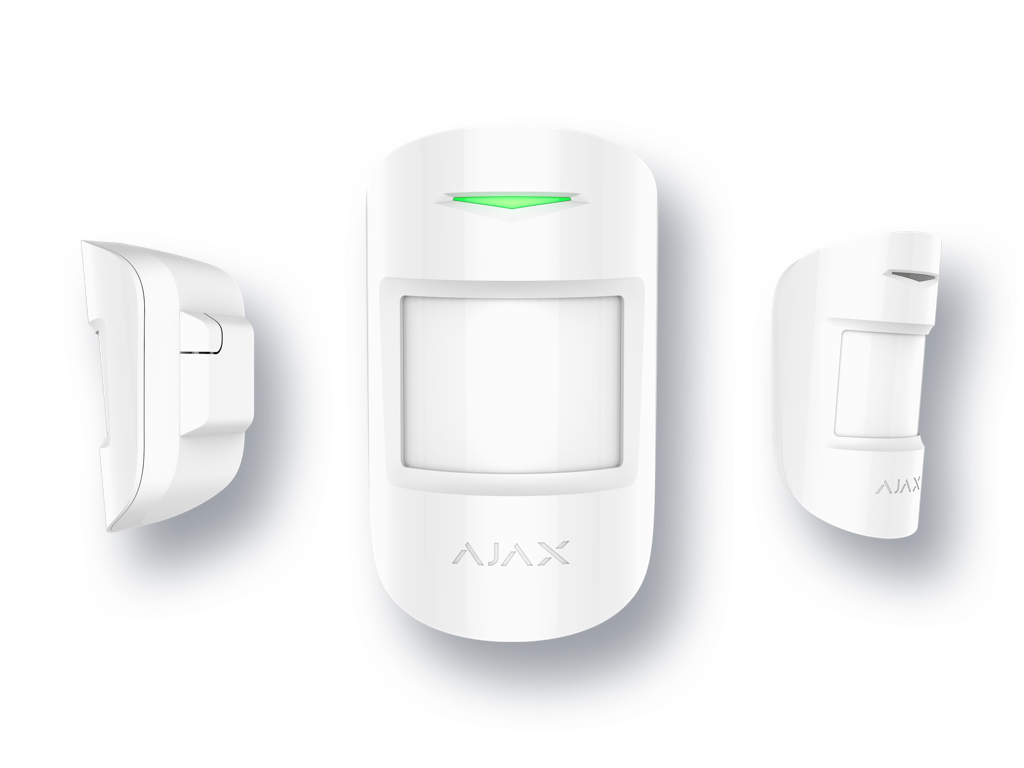 Ajax MotionProtect Plus baltas detektorius