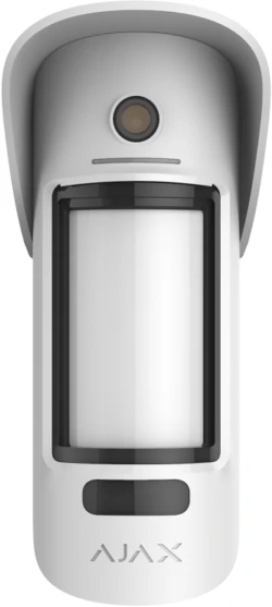 Detektorius Ajax MotionCam Outdoor, Baltos spalvos