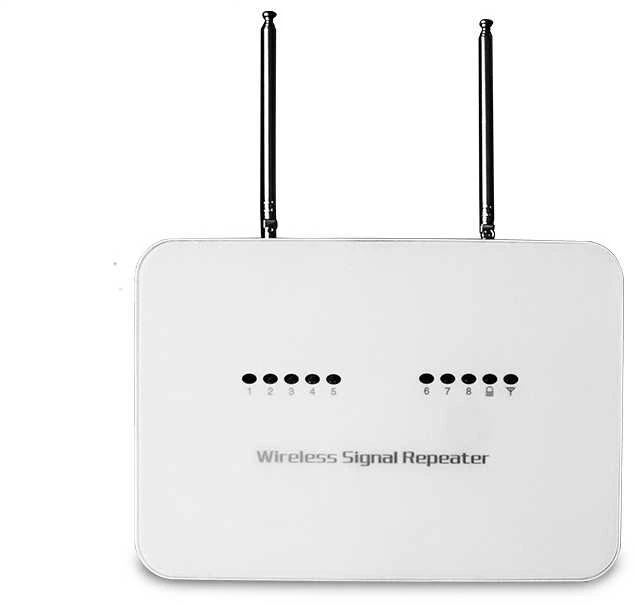 Belaidis signalo retransliatorius PR-16AW apsaugos sistemoms WALE, 433Mhz