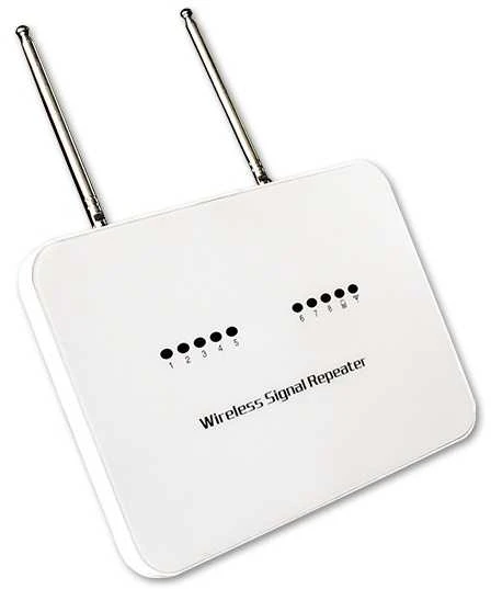 Belaidis signalo retransliatorius PR-16AW apsaugos sistemoms WALE, 433Mhz