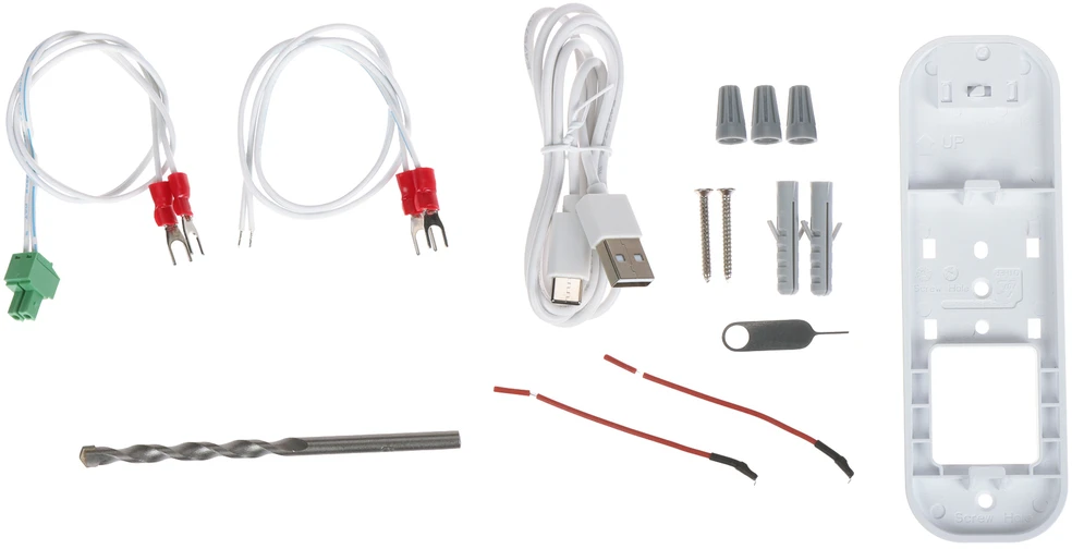 BELAIDIS VARPAS SU KAMERA + BELAIDIS GONGAS VDKP01-WG Wi-Fi 6, 4 Mpx DAHUA