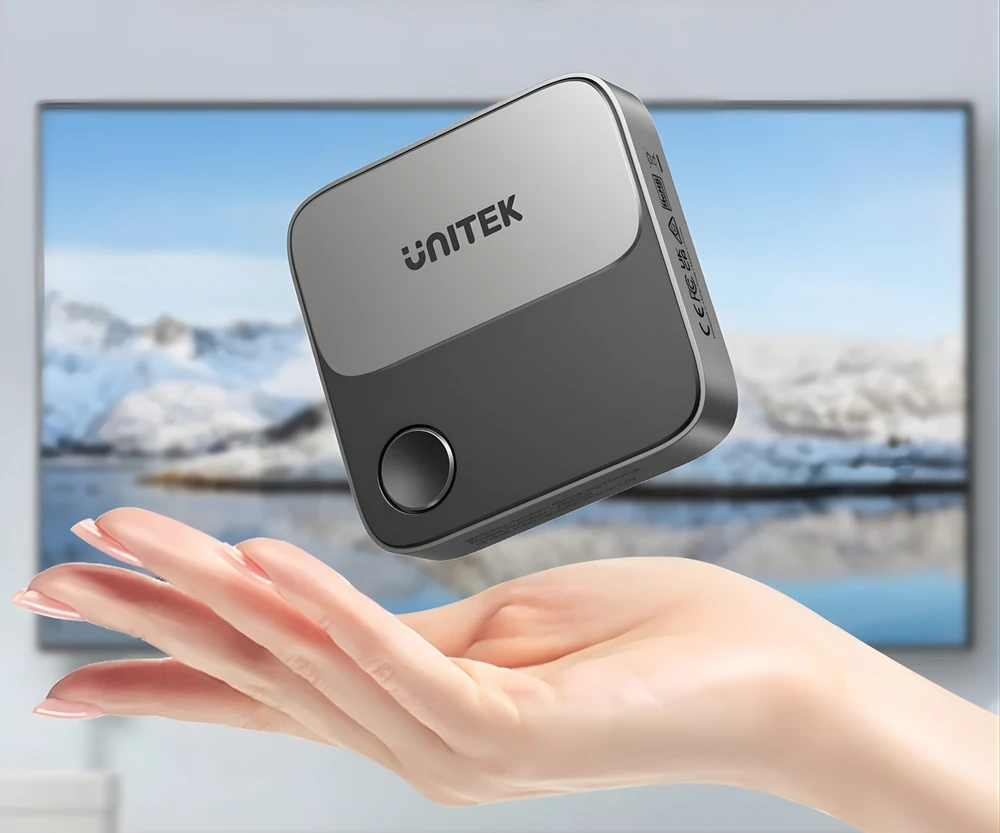 Unitek Wireless HDMI 4K 60Hz siųstuvas, diapazonas iki 8m