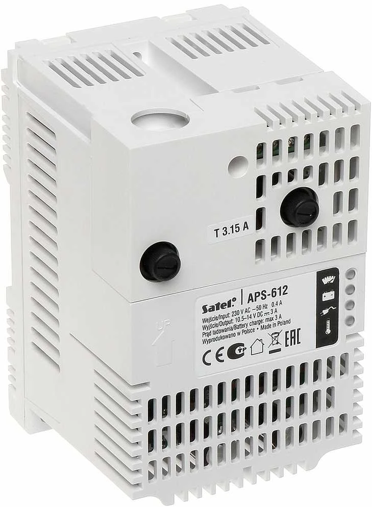 SAL BUFERINIS IMPULSINIS MAITINIMO ADAPTERIS APS-612 SATEL