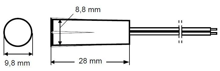 CILINDRINIS HERKONAS K-2-2E-BR SATEL