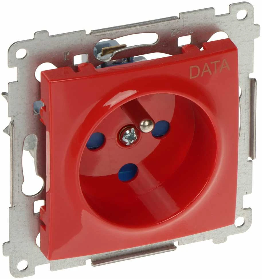 Kontak Simon DATA SINGLE SOCKET OUTLET WITH SOCKET ACCESS ELEMENT DGD1.01/22-SIMON54 250 V 16 A