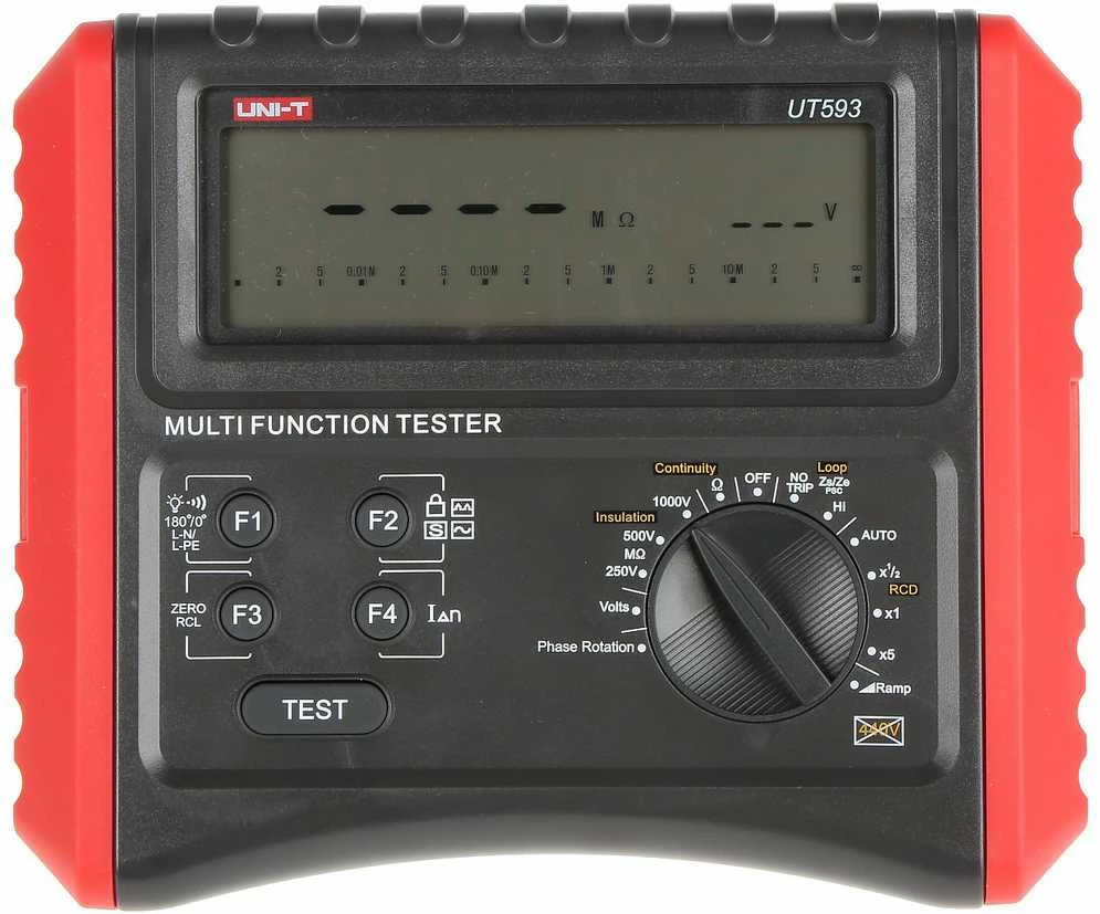 DAUGIAFUNKCINIS SKAITIKLIS ELEKTROS INSTALIACIJOMS UT-593 UNI-T