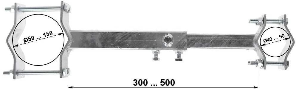 Delta DISTANCINĖ APKABA OR-30-50R90-150