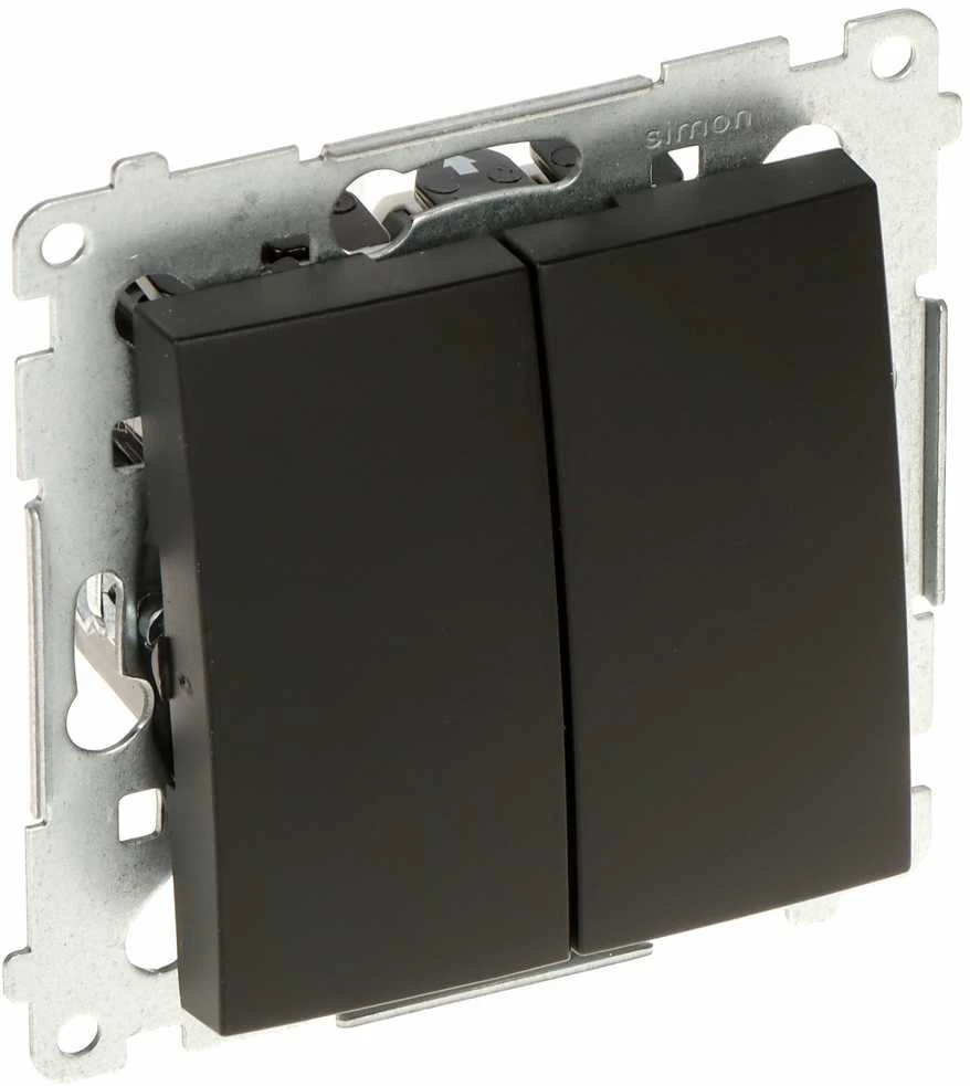 Kontak Simon DOUBLE INTERMEDIATE SWITCH DW7/2.01/X/49-SIMON54 250 V 10 A