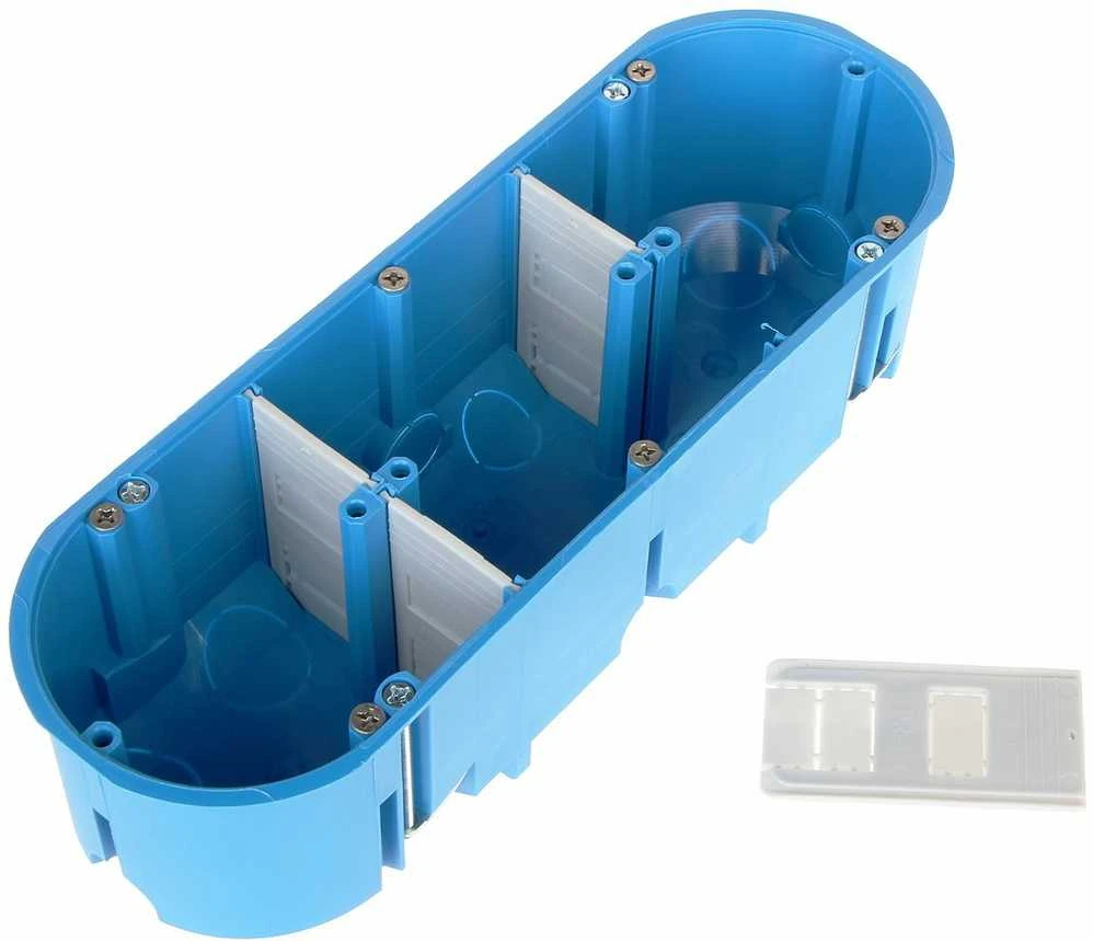 DVIGUBA ĮMONTUOJAMA DĖŽUTĖ P-3X60-D SIMET