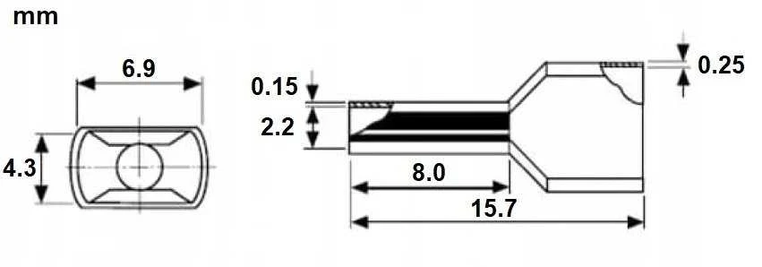 Elpromet DVIGUBA KABELINĖ MOVA TUL-2X1.5/8/DIN-B*P100