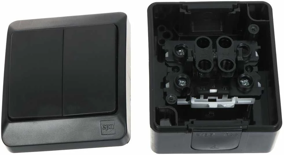 DVIGUBAS JUNGIKLIS HERMES/0332-09/EPN 250 V 10 A Elektro-Plast
