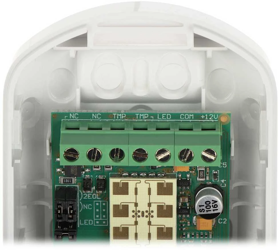 DVIGUBOS TECHNOLOGIJOS DETEKTORIUS: MIKROBANGŲ + PIR SLIM-DUAL SATEL