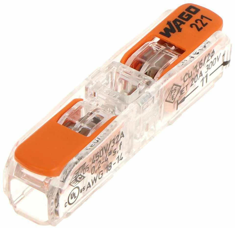Wago 221-2411 gnybtas 32A 0.2-4mm