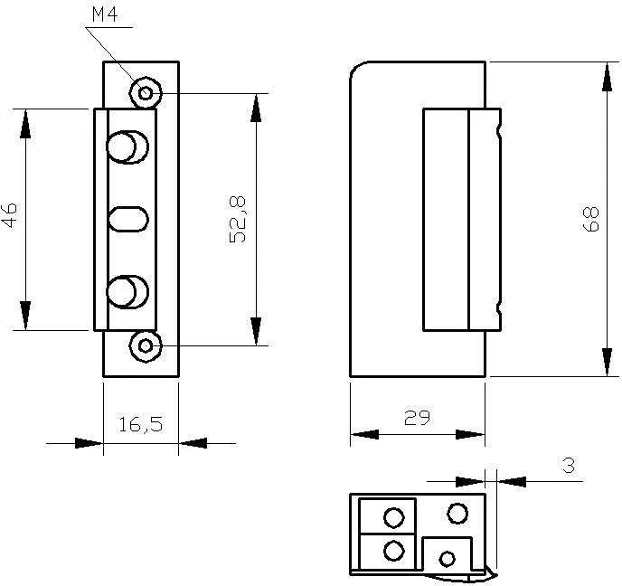 TST ELEKTROMAGNETINĖ UŽKABA R5-12.60