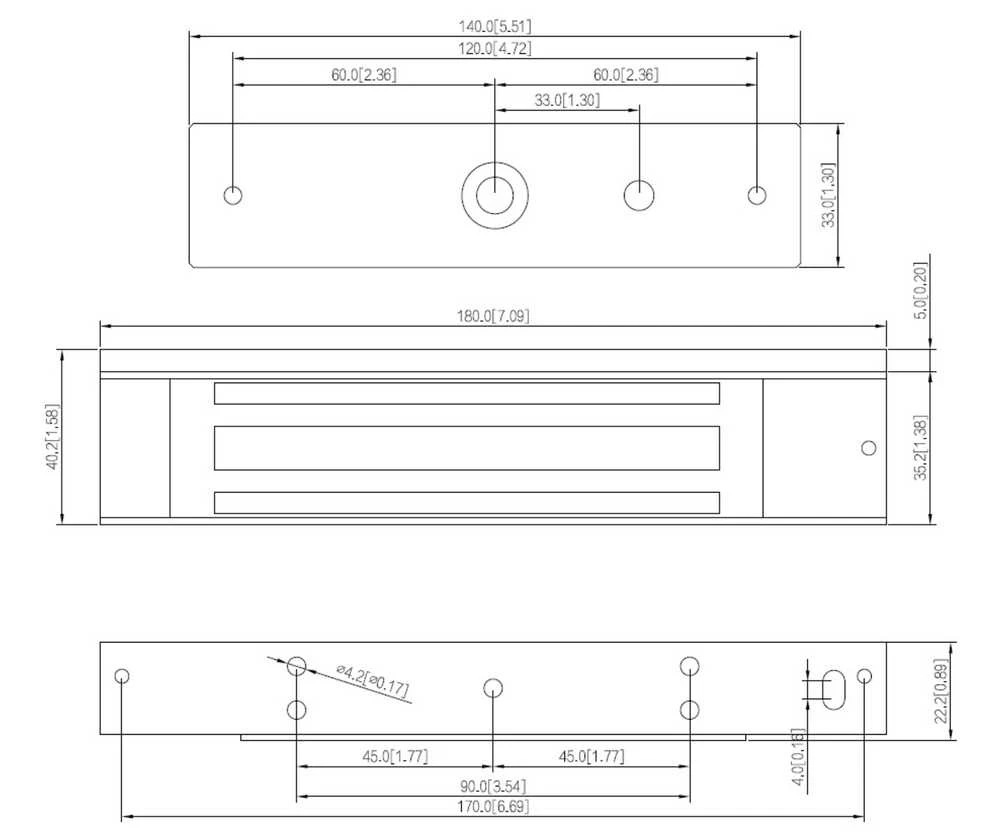 ELEKTROMAGNETINIS UŽRAKTAS ASF180A-V1 DAHUA
