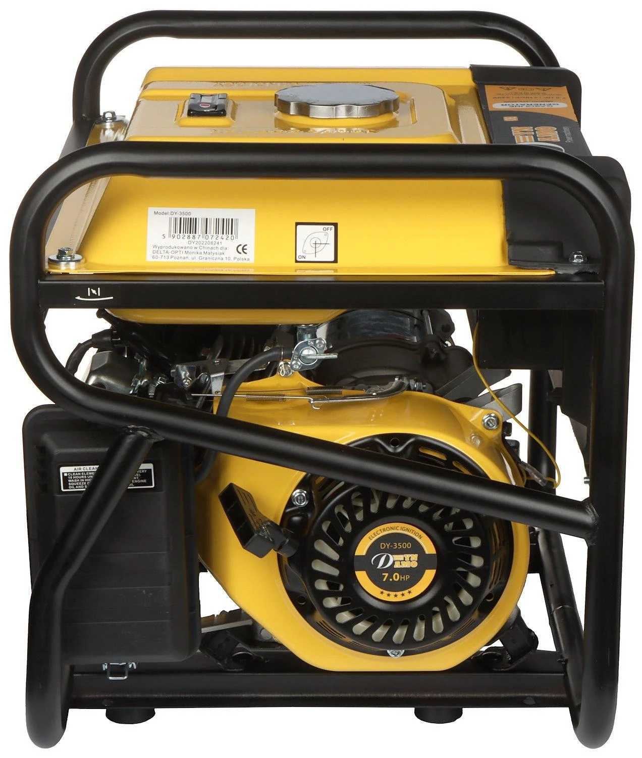 ELEKTROS GENERATORIUS DY-3500 2500 W Dynamo benzininis