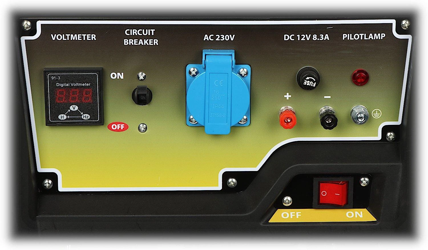 ELEKTROS GENERATORIUS DY-3500 2500 W Dynamo benzininis