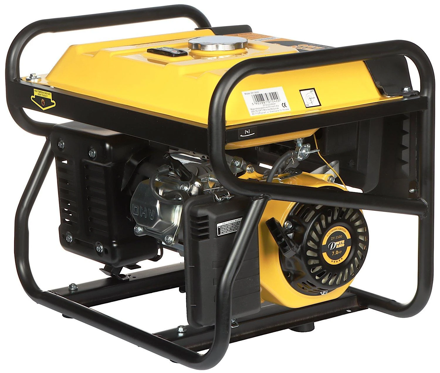 ELEKTROS GENERATORIUS DY-3500 2500 W Dynamo benzininis
