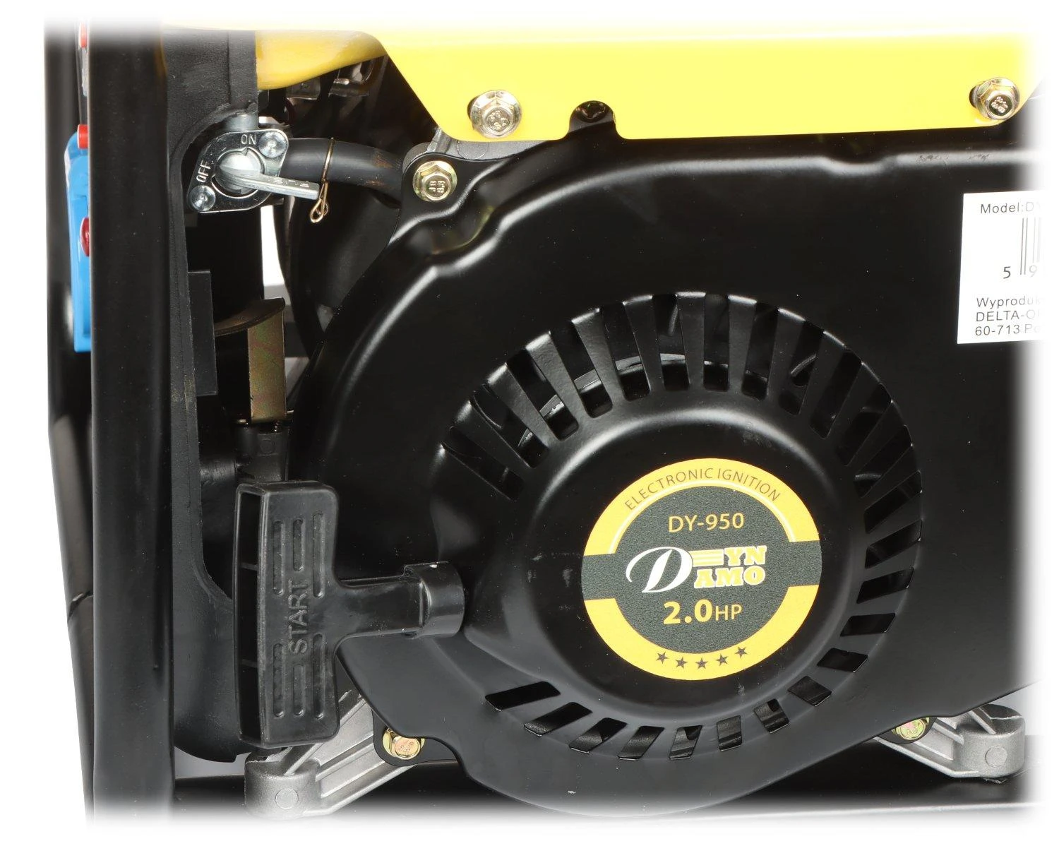ELEKTROS GENERATORIUS DY-950 650 W Dynamo benzininis