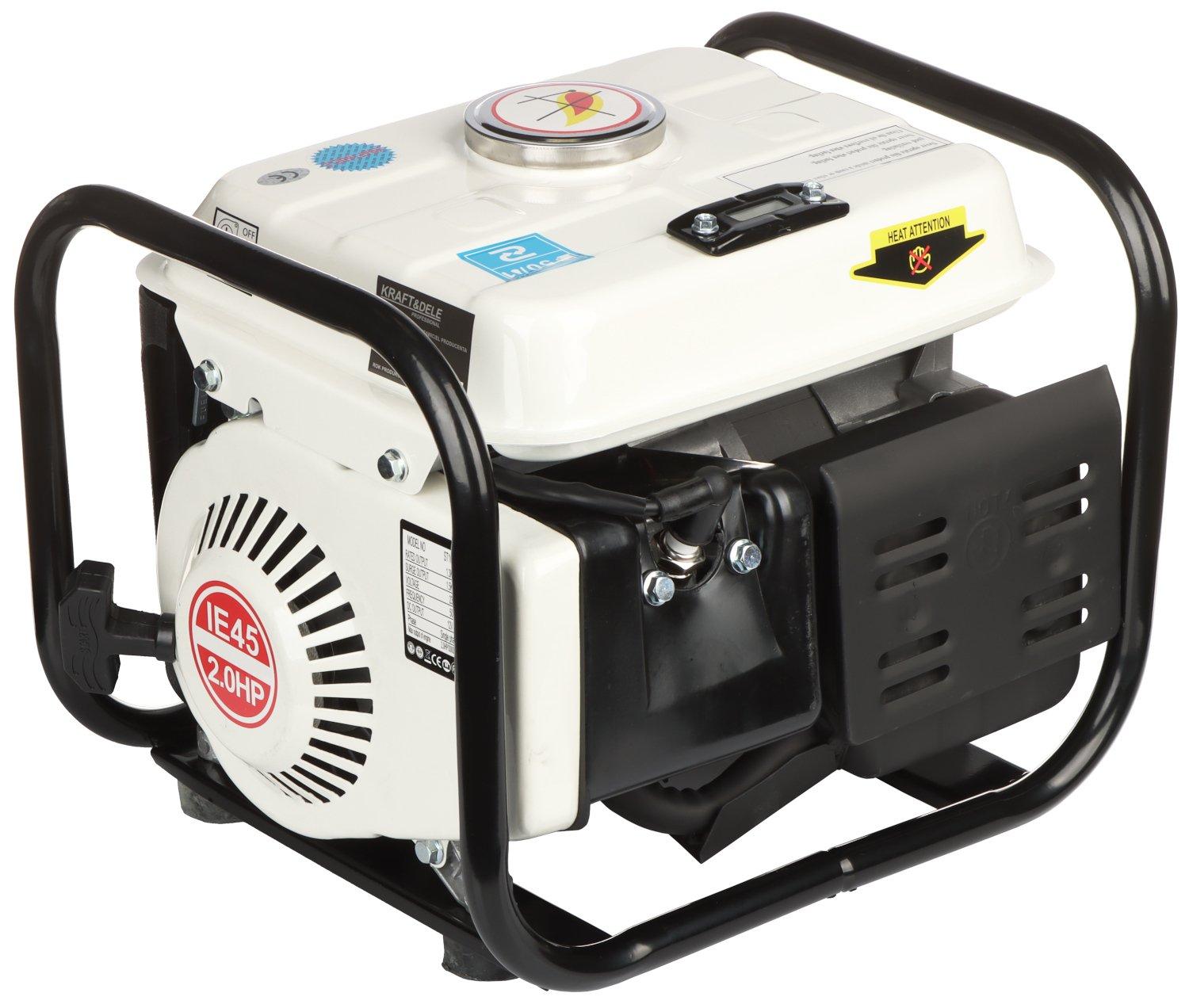 Kraft&Dele vienfazis benzininis generatorius KD-109B 800W