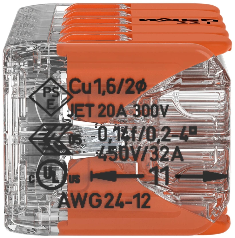 TST ELEKTROS KAULIUKAS WAGO-221-420*P3