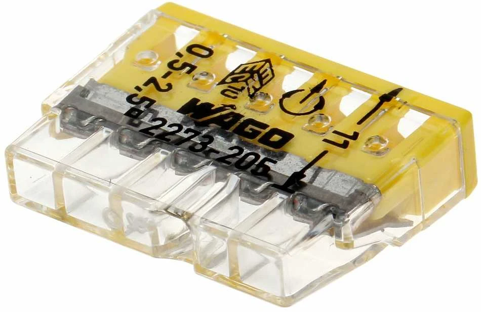 ELEKTROS KAULIUKAS WAGO-2273-205*P12