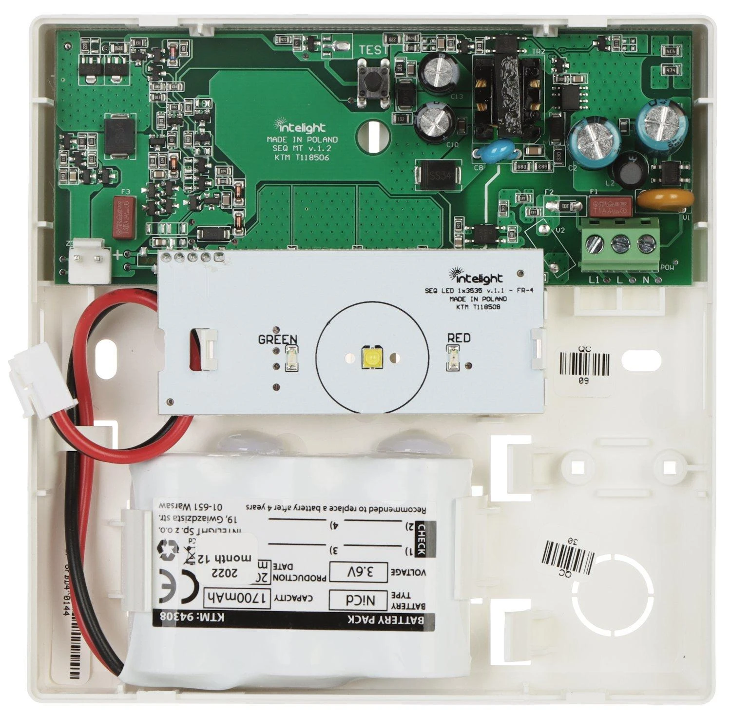 AVARINIAI ŠVIESTUVAI INLEWA-92814 Intelight