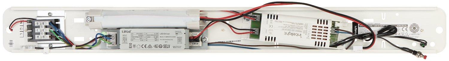 Lubinis šviestuvas EMERGENCY LUMINAIRES INLWLP-93119 Intelight