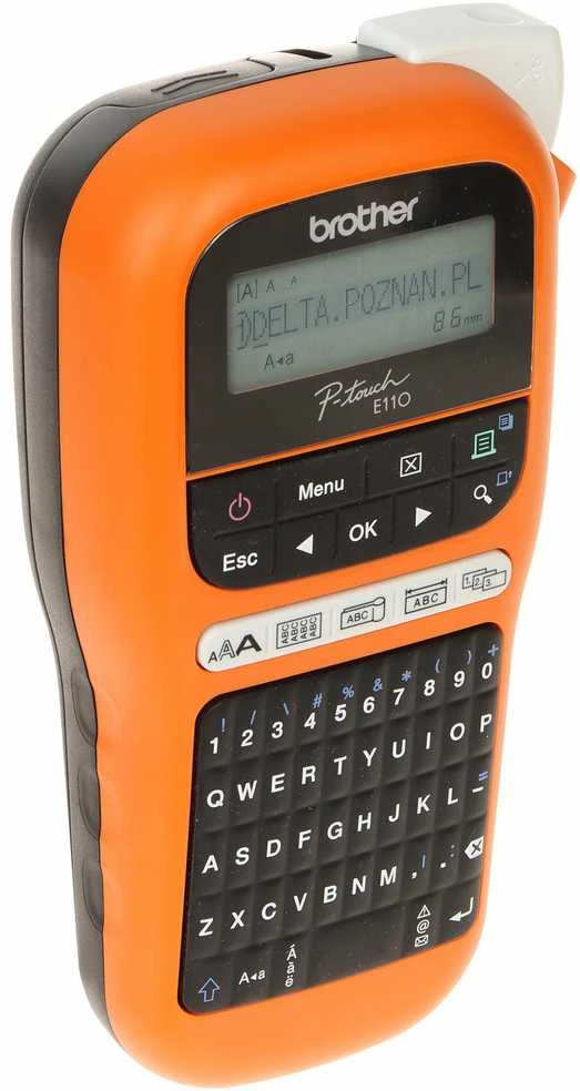 Labels spausdintuvas Brother P-touch PTE110VPYJ1