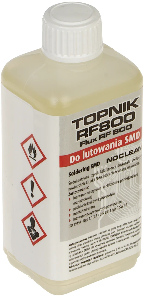 Ag Termopasty Litavimo fliusas RF800 SMD elementams 100ml