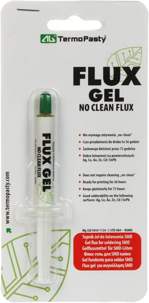 Ag Termopasty GEL FLUX Fliusas preciziniam litavimui 1.4ml