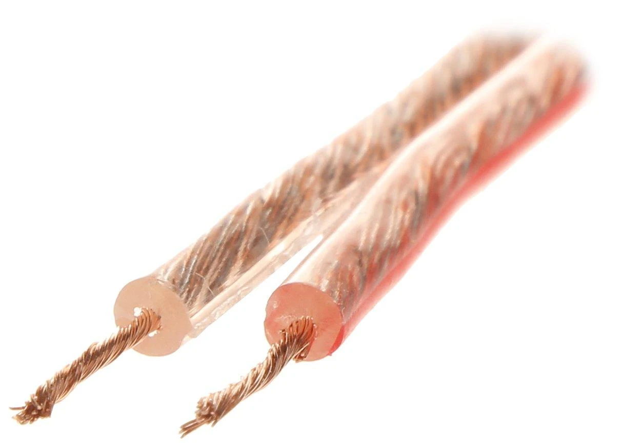 Garsiakalbio kabelis 2x0.5mm su nuimta izoliacija