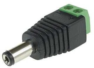 Kita Kištukas maitinimo kabeliui 5,5mm (M) su prisukamomis jungtimis 1 vnt.