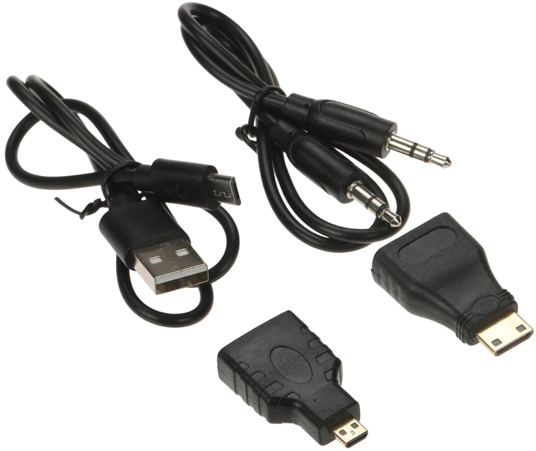 UNITEK Y-6355 Unitek Adapteris mini/mikro HDMI prie VGA + garso, Y-6355