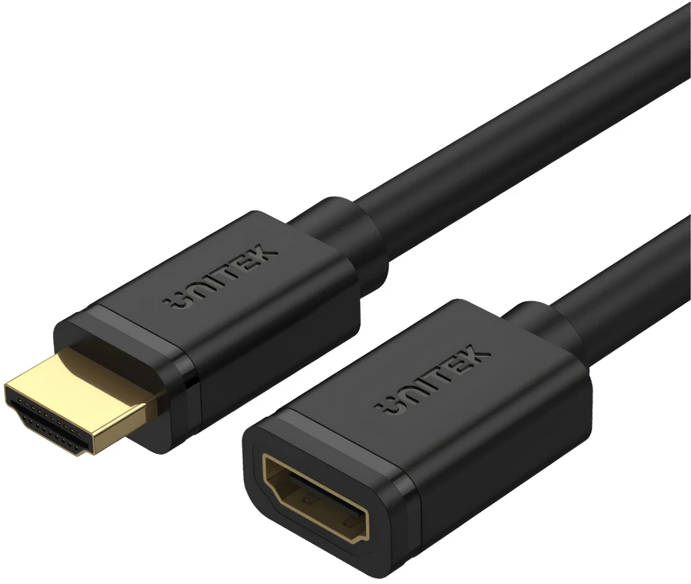 UNITEK Y-C166K ilginimo kabelis HDMI v.2.0 M/F3m