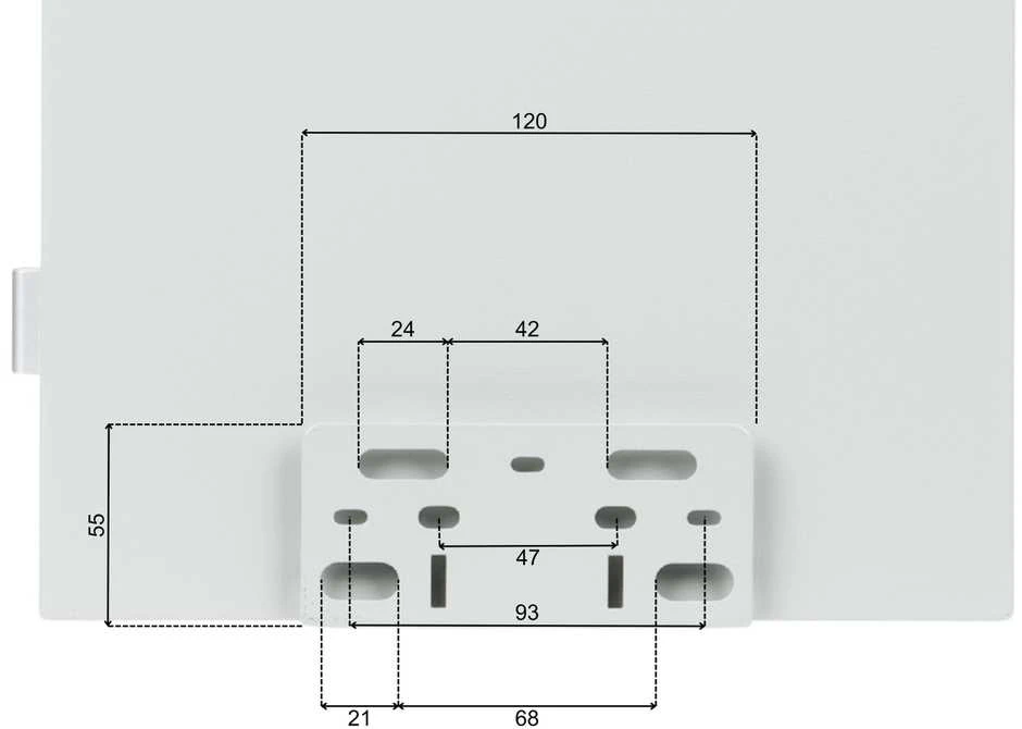 Dahua Technology HERMETIŠKAS KORPUSAS LN-BOX-DIN-IP65 424 x 285 x 205 mm LANON