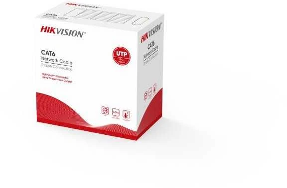 Hikvision Kabelis ryšio Hik-vision UTP 6 (Gysla-0.55mm, ritė 305m) DS-1LN6-UU