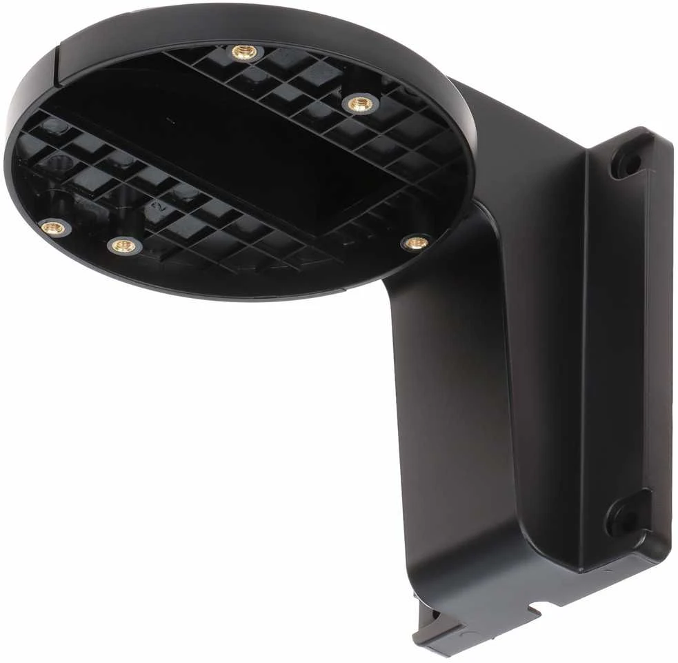 Juodas Hikvision DS-1258ZJ sieninis laikiklis iš apačios