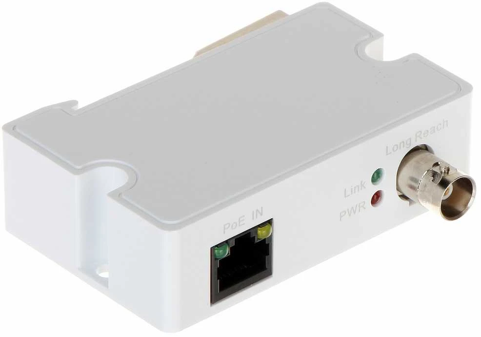 Dahua vieno prievado ilgo pasiekiamumo Ethernet per koaksialinį plėstuvą imtuvas