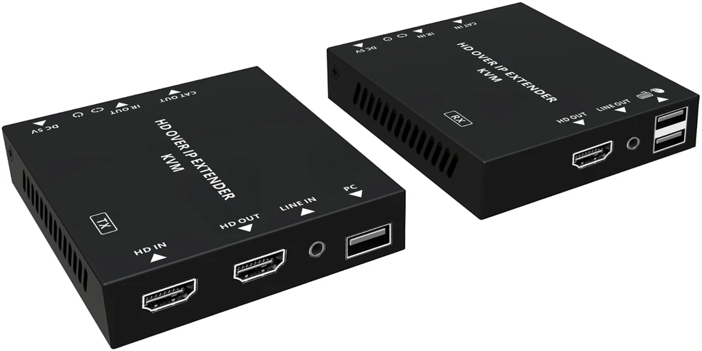 Eaton HDMI ir USB KVM ilgiklio siųstuvas ir imtuvas