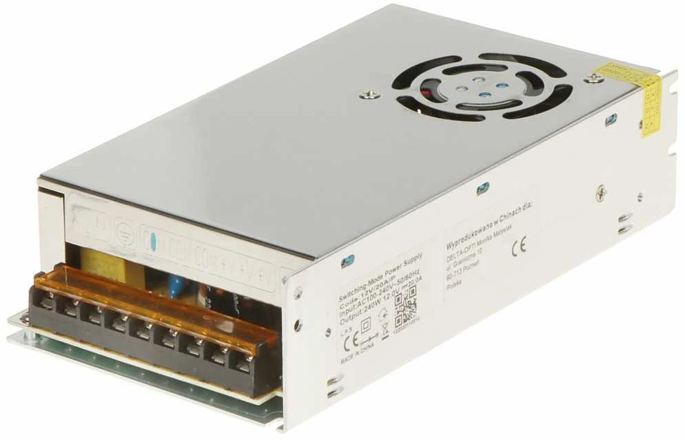 TST IMPULSINIS MAITINTUVAS 12V/20A/P